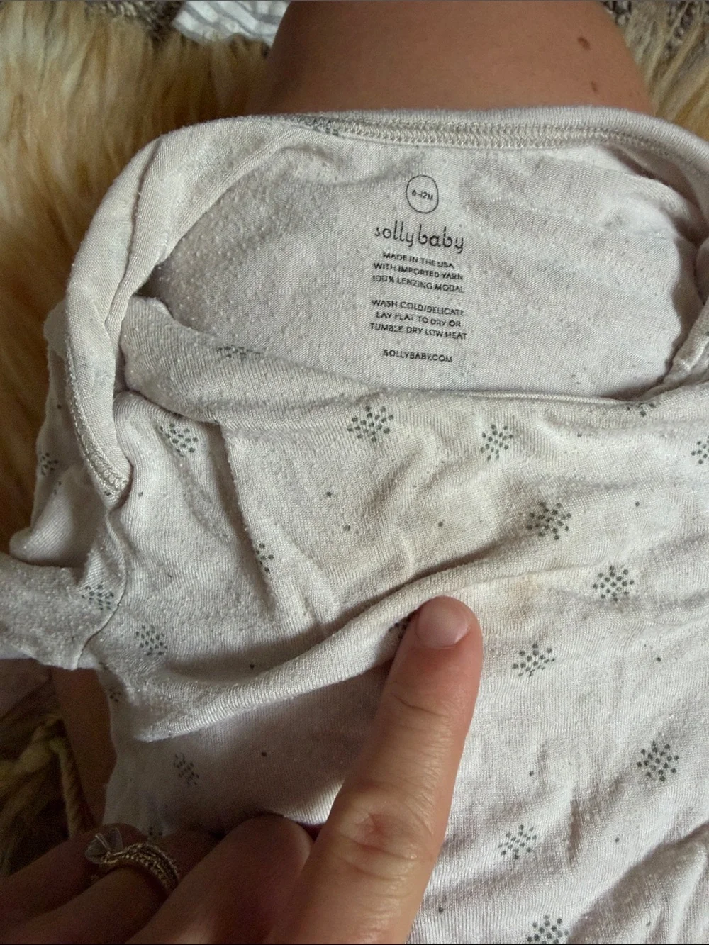 5 sets Solly Baby 6-12 Month Pajamas